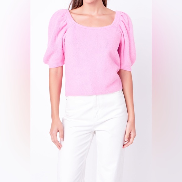 English Factory Sweaters - NWT English Factory pink sweater, L